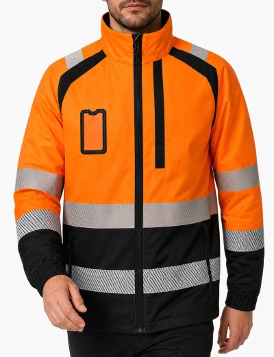Signalinė softshell darbo striukė Bosafety Orlando