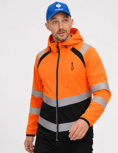 Signalinė softshell striukė Bosafety Topek C2