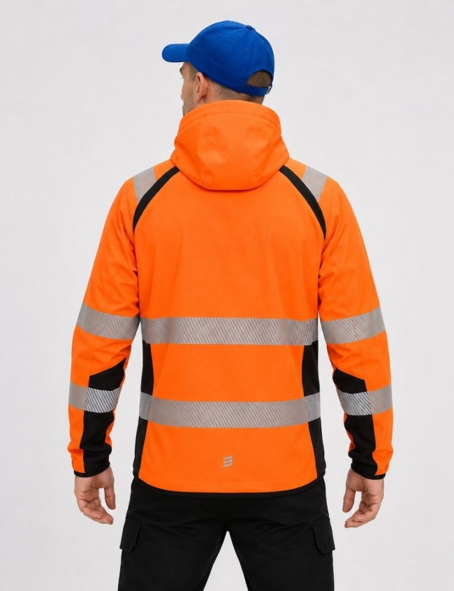 Signalinė softshell striukė Bosafety Topek C2