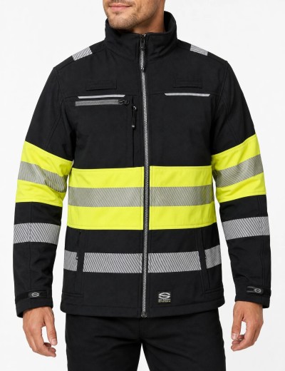 SIR kontrastinga Softshell darbo Striukė