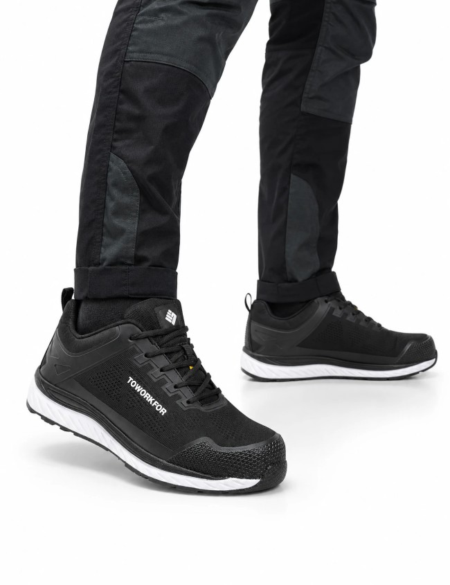Toworkfor Super Set Black S1P darbo Batai