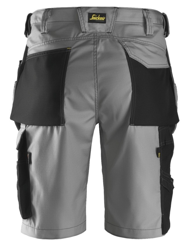 Snickers szorty robocze Ripstop 3023 szare
