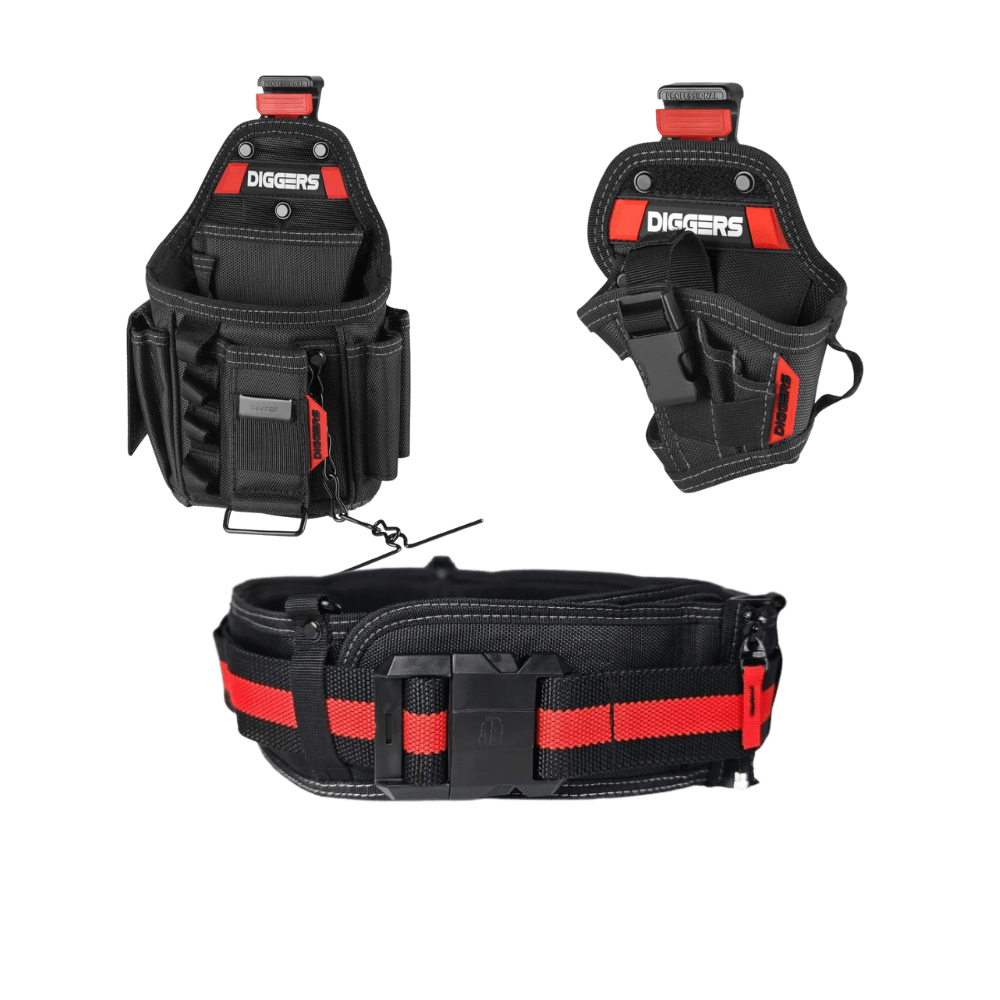 Įrankių diržai ir kišenės