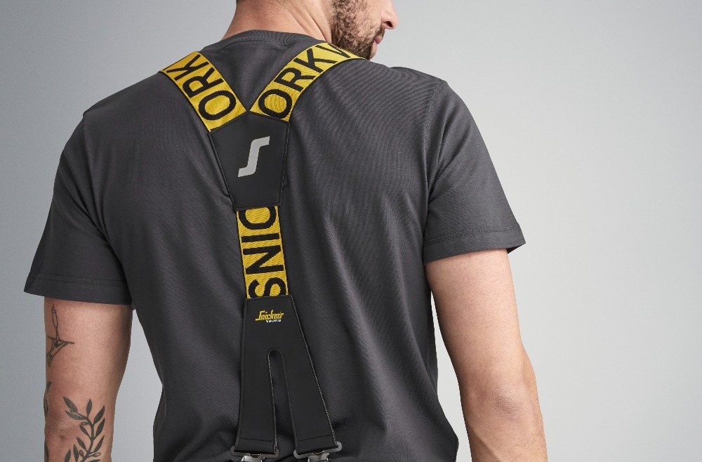 Kaip užsirišti petnešas prie darbinių kelnių?